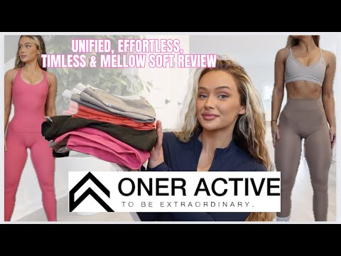 ONER ACTIVE *UNSPONSORED* TRYON HAUL REVIEW | effortless, unified, timeless & mellow soft activewear