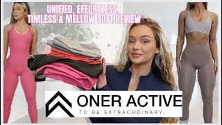 Oner Active Unsponsored Tryon Haul Review Effortless, Unified, Timeless & Mellow Soft Activewear