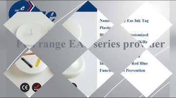 How to use Alarm System Retail Shop Security Anti-theft Eas Hard Ink Tag For Garment