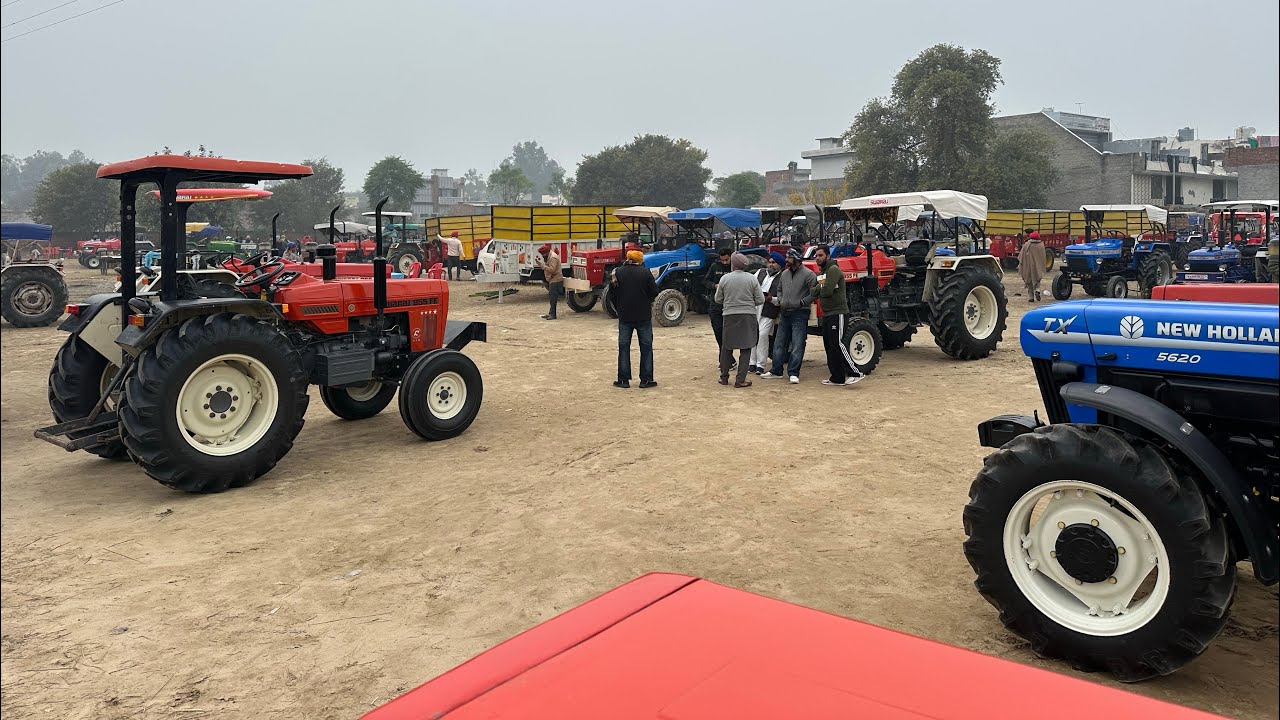 Barnala tractor mandi ajj vakh dea mandi Tractors de