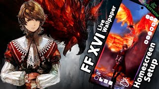 Joshua Rosfield - Final Fantasy -  Live Wallpaper & Android setup - Customize your Homescreen -EP193