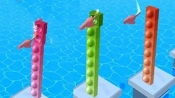 Pop it All! Very satisfying and relaxing ASMR slicing game