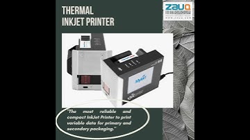 Thermal Inkjet Technology Variable Data Printers