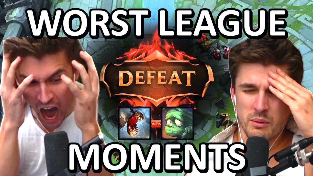 Ludwig's WORST League Moments! | FUNNIEST Fails and Rages!