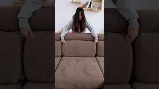 Elegant L Shape Sofa Cover | Stretchable Anti-Slip Sofa Protector | Modern Living Room Decor