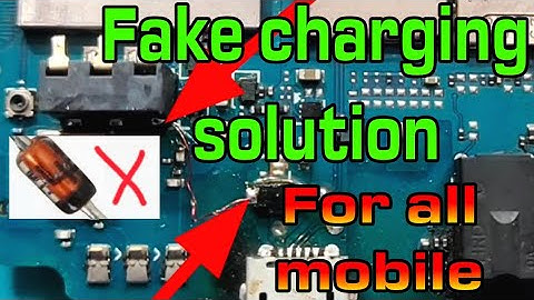 Fake Charging Problem Solution | all android & keypad china mobile Fake charging problem solution