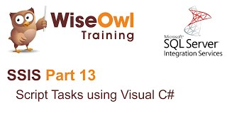 SQL Server Integration Services (SSIS) Part 13 - Script Tasks using C#