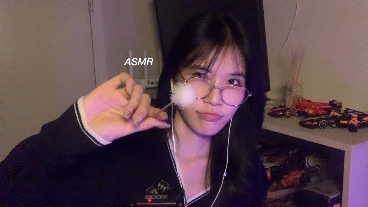 ASMR Ear Cleaning ( Slime Ear Wax) ทำความสะอาดหู
