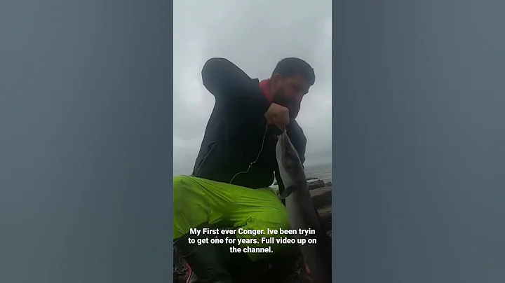 My First ever Conger. #youtube #fishing #fishingvideo #shorts #shortsvideo #conger
