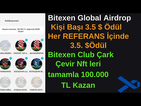 #Bitexen Borsası Global Airdrop  /  Çark Çevirme Nasıl Yapılır . Videoya Özel Tam 26 Kez Çevirdim !🤔