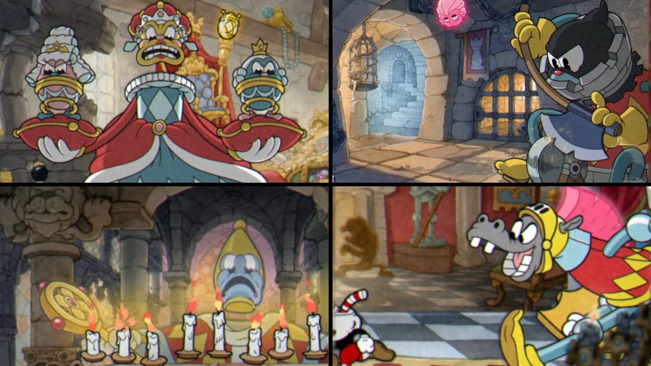 Cuphead: The Delicious Last Course - ALL King's Leap Boss Fights Guide!