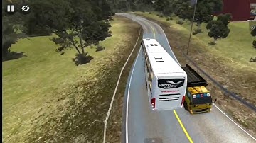 Beautiful forest map mod bussid 3.7.1|Beautiful forest map mod for bus simulator indonesia|volvo bus