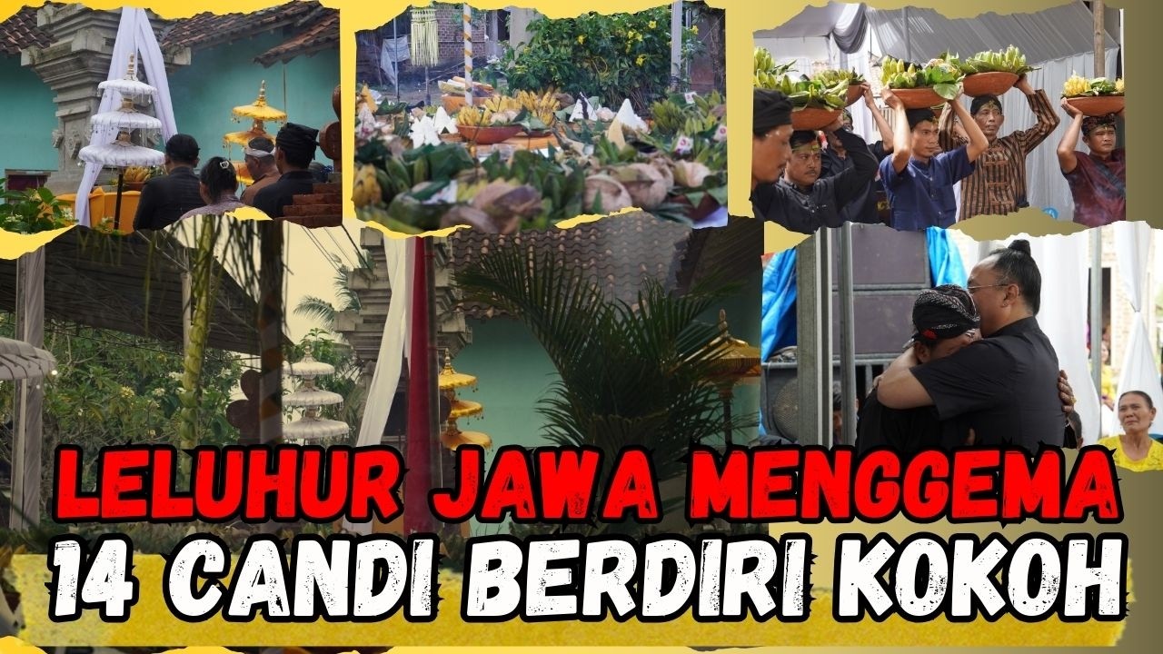 SAKRAL ⁉️UMAT HINDU  MENJADI SAKSI BERDIRI KOKOH 14 CANDI PEDHARMAAN