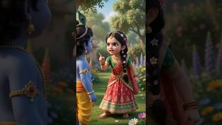 Shree Krishna or Radhe ki Mastiya #shreekrishna #radhe #masti #krishnaleela #shortsfeed #aishorts