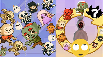 Merge Drop Master – De ultieme leuke puzzeluitdaging. Pas op, er is een spook