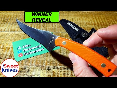 Winner Reveal for Old Timer Classic Knife Giveaway 12-8-23
