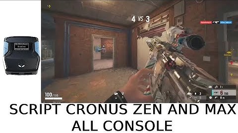NEWEST SCRIPTS FOR CRONUS ZEN/MAX UPDATE TWIN SHELLS Rainbow Six Siege