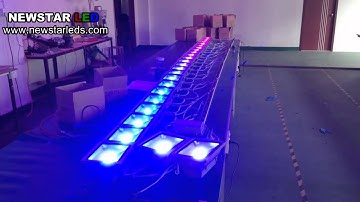 DMX RGB led floodlight, SMD RGB Chip led flood light, DMX program led light