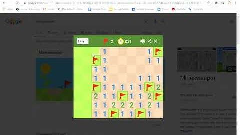 Minesweeper Easy Mode (13 seconds)