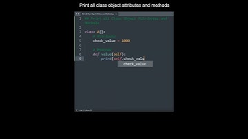 Print all class object attributes and methods in Python | Python Examples | Python Coding Tutorial