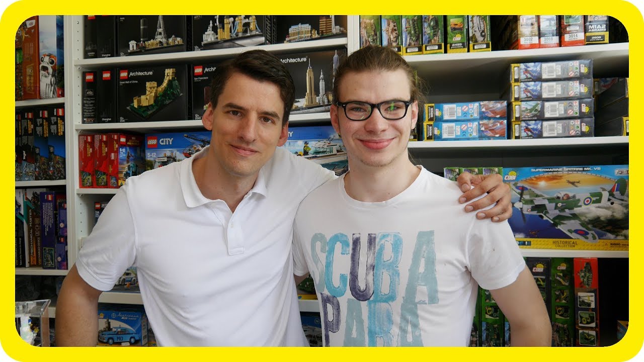 Tour Zum Held Der Steine Inh Thomas Panke Ladentour Lego Store Frankfurt Vlog 3 Space Bricks Youtube