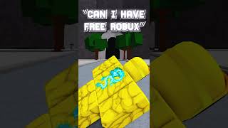 Can I have free robux - Roblox Saitama Battlegrounds