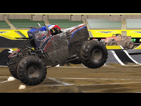 Racing Crashes and Saves #11  I  BeamNG.Drive Monster Jam