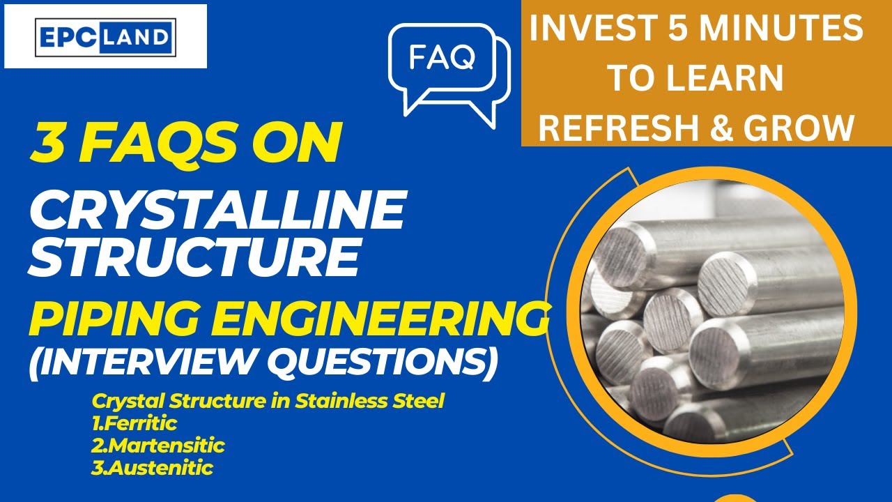 An overview of austenitic and ferritic stainless steels