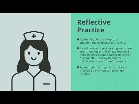 Strategies for Reflective Writing in Health Sciences