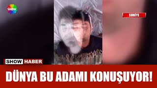 Depremzede gömülürken canlandı