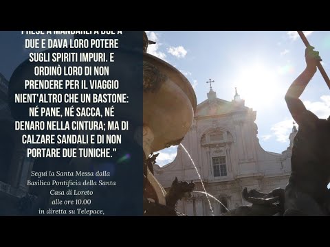 Video: Capanna Santa Di Loreto. Italia - Visualizzazione Alternativa