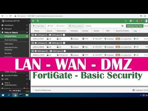 Video: Paano ako gagawa ng static NAT sa FortiGate?