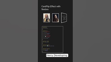 🔄 Card Flip Effect with Flexbox & CSS3! | Stunning UI Animation 💥✨ #shorts #shortvideo #fyp #ai