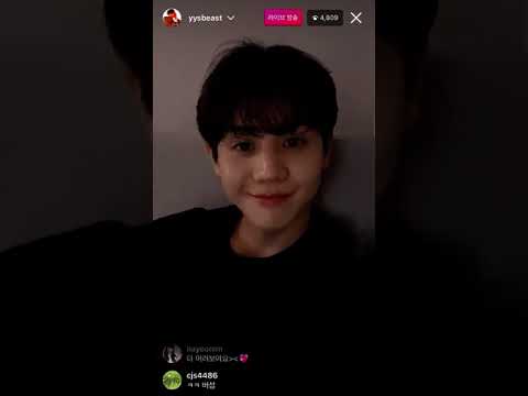 [양요섭 라방] 젖은머리의 비하인드