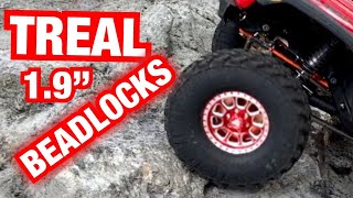 Axial SCX10iii gets TREAL beadlocks!