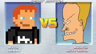M.U.G.E.N: Dave & Jerry (Code Monkeys) Vs. Beavis & Butt-head Net Worth