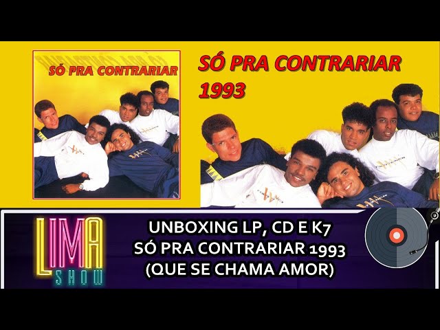 Lp Vinil Só Pra Contrariar - 1993