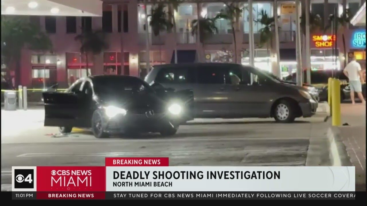 Deadly shooting investigation underway in North Miami Beach - YouTube