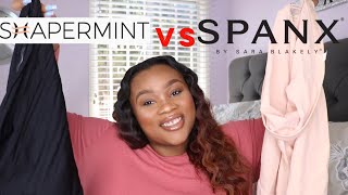 SPANX HIGH POWER SHORT VS. SHAPERMINT SHAPER SHORT | WHICH IS BETTER?!