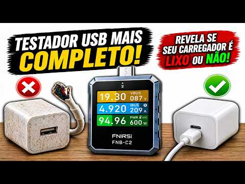The most COMPLETE USB tester… shows you if your charger is garbage or not!