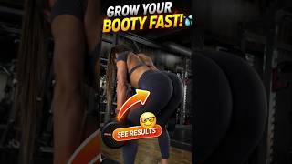 Grow Your Booty Fast 🍑 | Glute Workout Transformation 🔥 #shorts