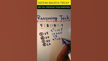 ANALOGY NUMBER।।SSC CGL SSC MTS SSC GD RAILWAY 2025 ।।#gaganpratap #sscgdexam #ssc #cgl