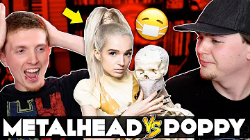 METALHEAD'S FIRST REACTION TO POPPY (Concrete, Money, Scary Mask)