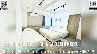 아라시 Hotel Arashi Shinsaibashi No001