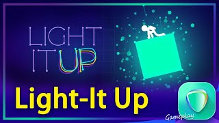 لعبة أندرويد Light-It Up لعبة القفز في الفضاء لإنارة الأشكال الهندسية المختلفة screenshot 2