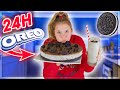 Je mange que la nourriture oreo pendant 24h  que des recettes oreo 