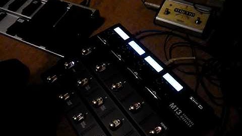 Line 6 M13 Demo - Latch Scene Mode