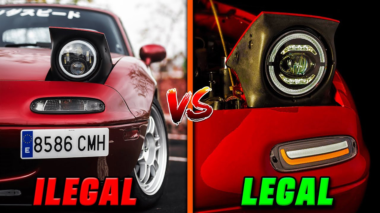 La MEJOR MODIFICACIÓN para el MAZDA MX5 MIATA *FAROS LED HOMOLOGADOS*