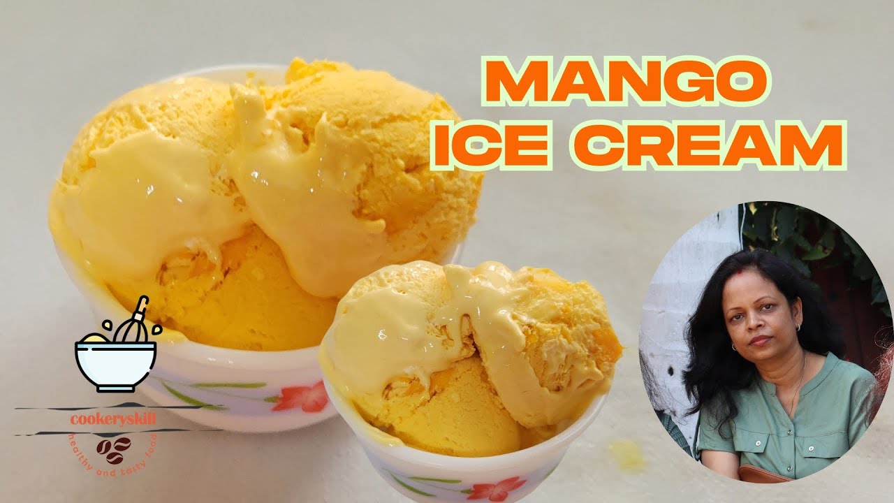 Mango Ice Cream Recipe | Ghar Mein Mango Ice Cream Kaise Banaen 