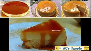 Creamy Caramel Flan and Cake Flan | DK's Sweets